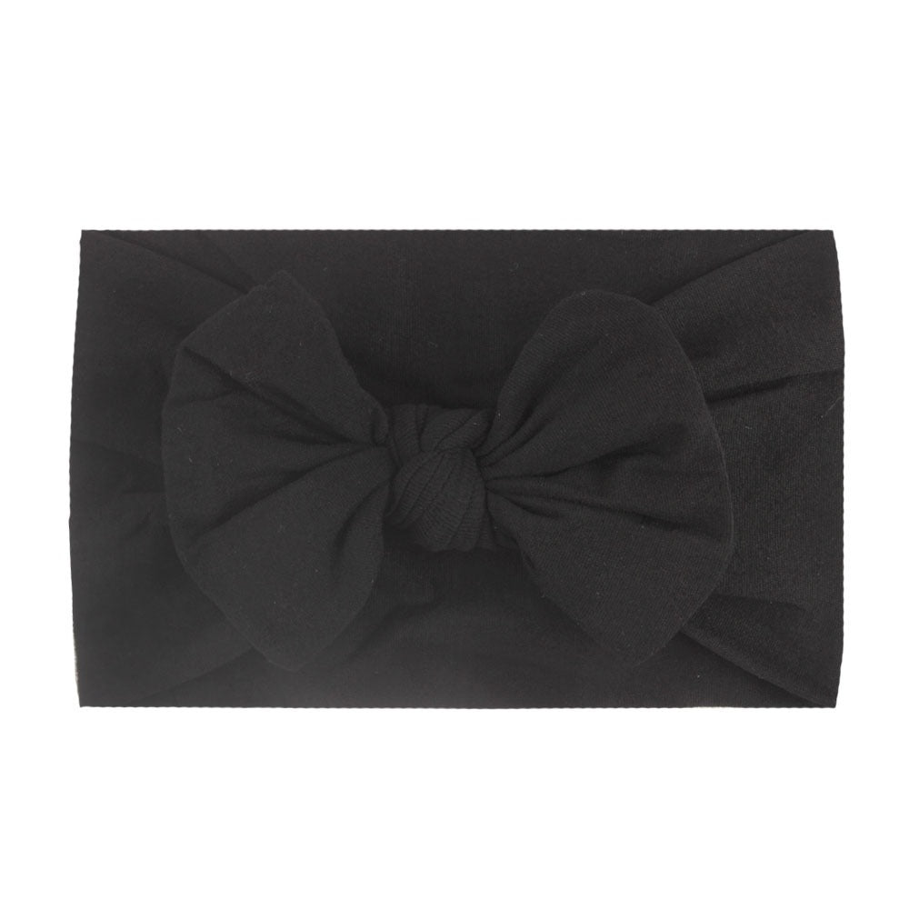 Baby Hair Accessories Soft and Comfortable Nylon Butterfly Tie Hair Band Children's Adornment Cute Princess Hair Band ins