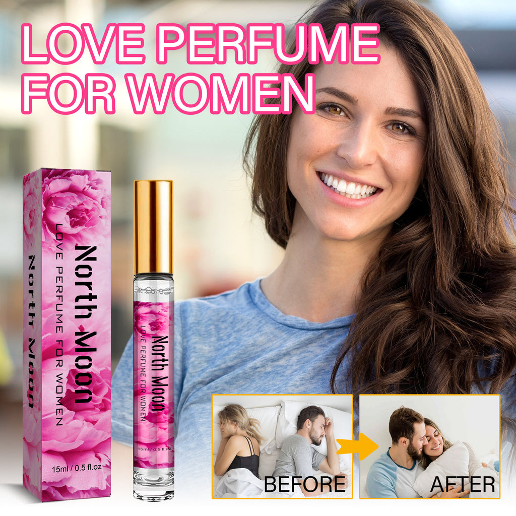 North Moon Love Perfume For Women, Charm Release Fragrance Natural Fresh Mild Does Not Stimulate Niche Perfume