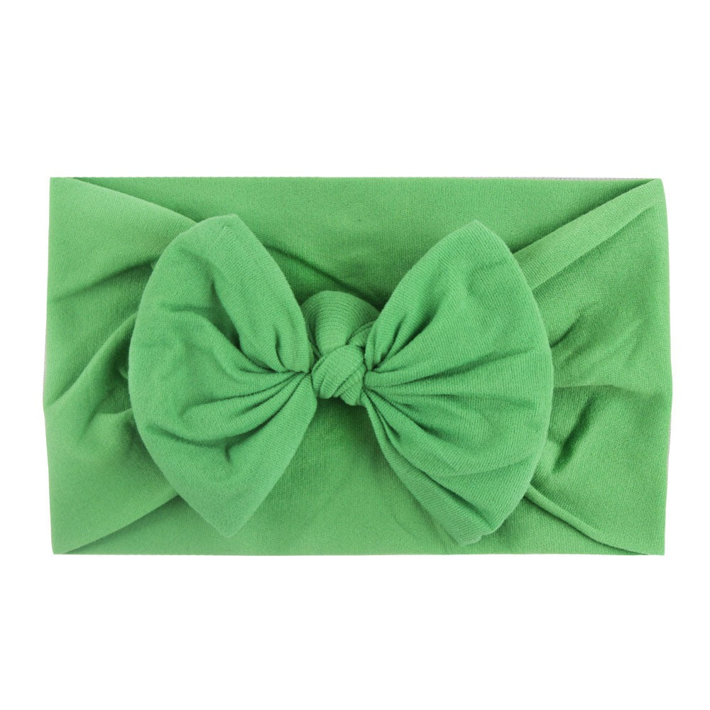 Baby Hair Accessories Soft and Comfortable Nylon Butterfly Tie Hair Band Children's Adornment Cute Princess Hair Band ins