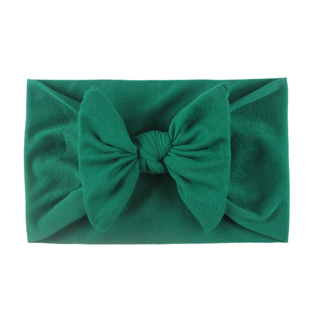 Baby Hair Accessories Soft and Comfortable Nylon Butterfly Tie Hair Band Children's Adornment Cute Princess Hair Band ins