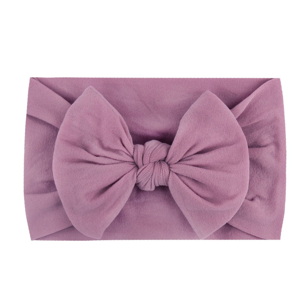 Baby Hair Accessories Soft and Comfortable Nylon Butterfly Tie Hair Band Children's Adornment Cute Princess Hair Band ins