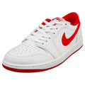Jordan Mens Air 1 Low Og University Red - White/University Red-White - Size 8.5