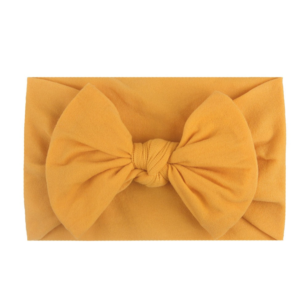 Baby Hair Accessories Soft and Comfortable Nylon Butterfly Tie Hair Band Children's Adornment Cute Princess Hair Band ins