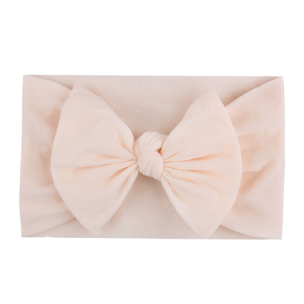 Baby Hair Accessories Soft and Comfortable Nylon Butterfly Tie Hair Band Children's Adornment Cute Princess Hair Band ins