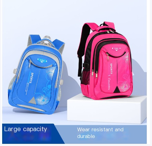Waterproof Multi-Layer Backpack for Elementary Students