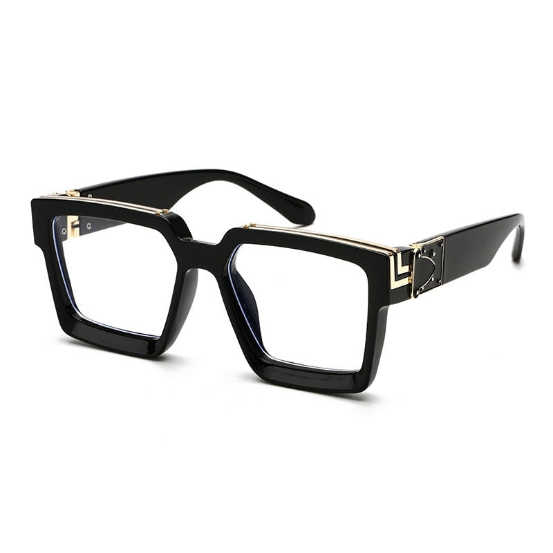 Fashion Classic Luxury Brand Designer Oversized Square Sunglasses Women Men Shield Big Frame Travel Sun Glasses Mirror Shades