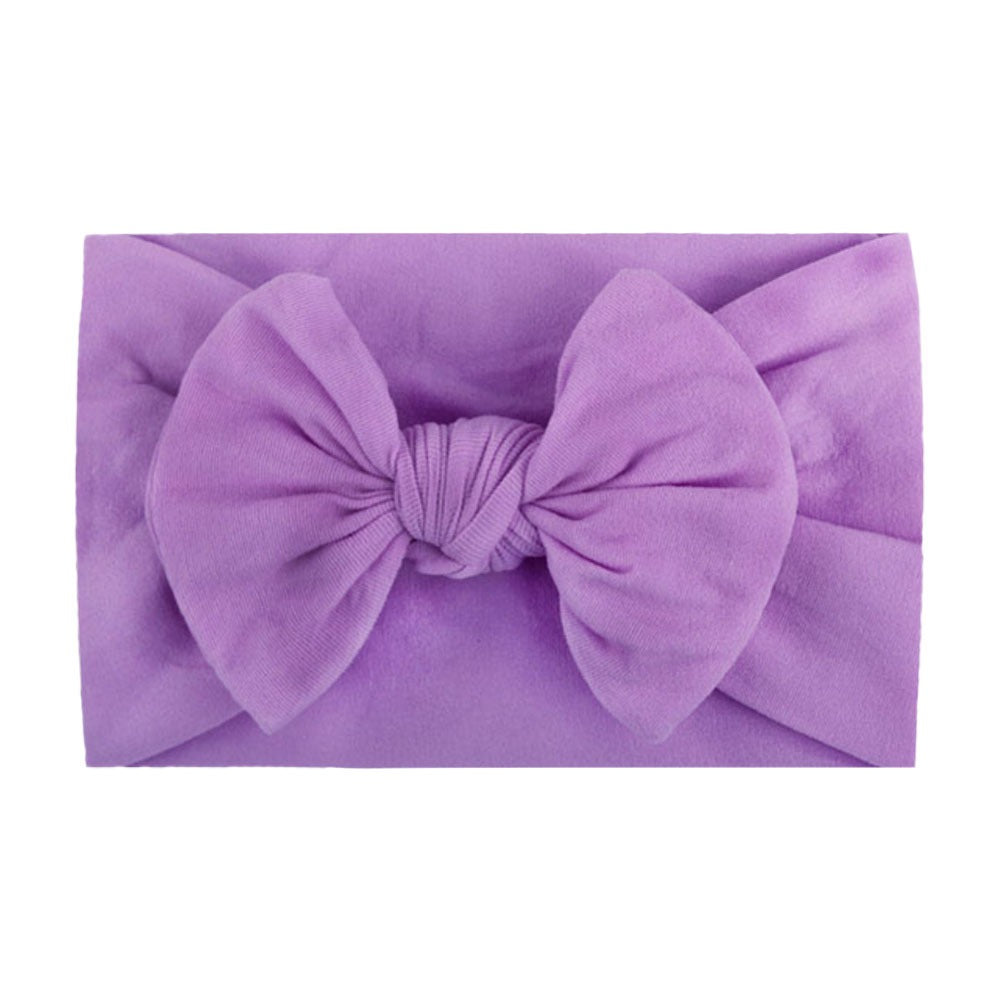 Baby Hair Accessories Soft and Comfortable Nylon Butterfly Tie Hair Band Children's Adornment Cute Princess Hair Band ins