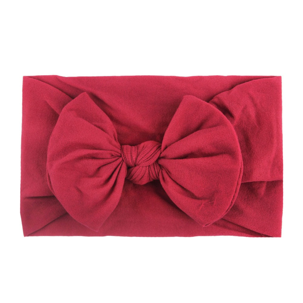 Baby Hair Accessories Soft and Comfortable Nylon Butterfly Tie Hair Band Children's Adornment Cute Princess Hair Band ins