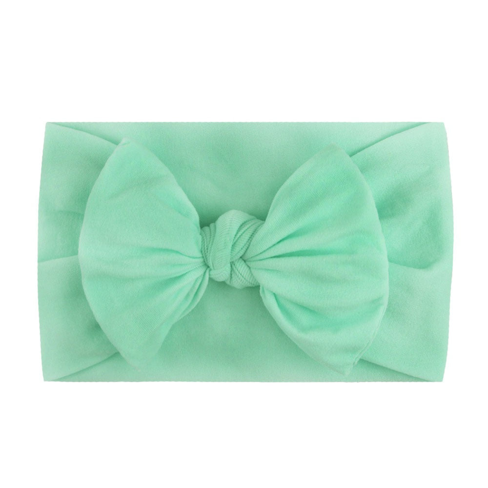 Baby Hair Accessories Soft and Comfortable Nylon Butterfly Tie Hair Band Children's Adornment Cute Princess Hair Band ins