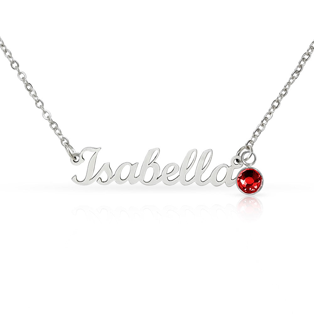 Get Your Customized Necklace With Your Birthstone Now!