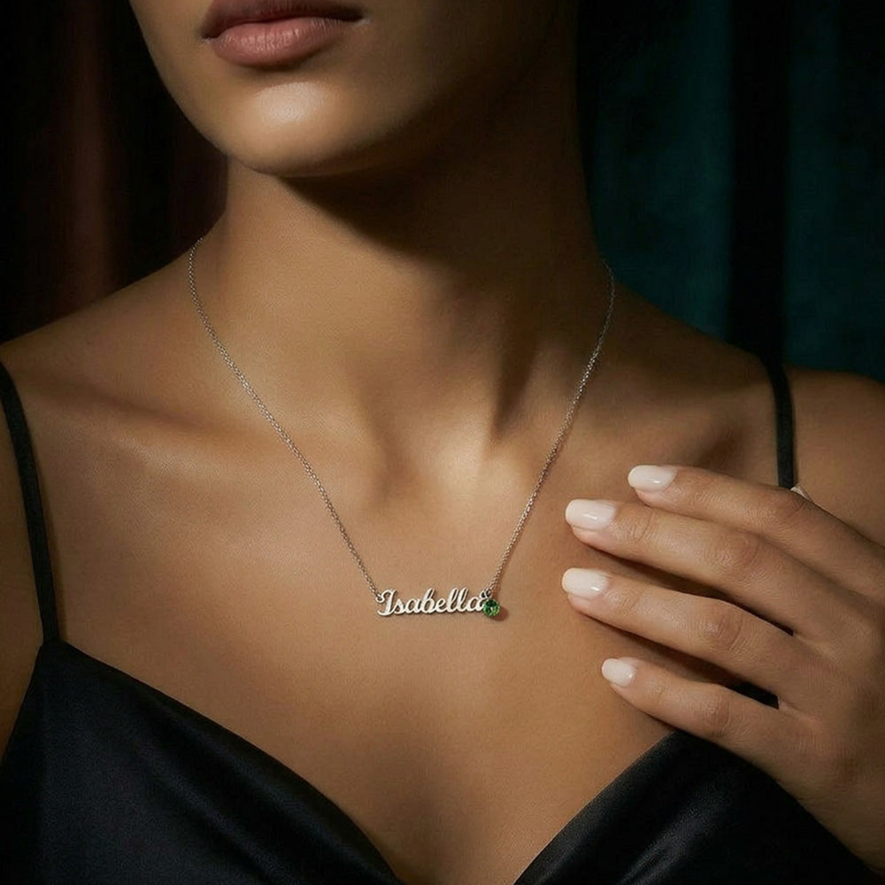 Get Your Customized Necklace With Your Birthstone Now!