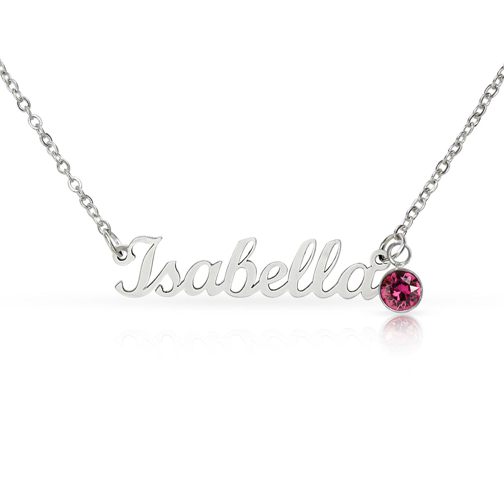 Get Your Customized Necklace With Your Birthstone Now!