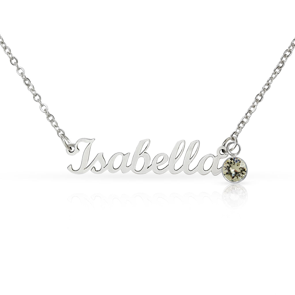 Get Your Customized Necklace With Your Birthstone Now!
