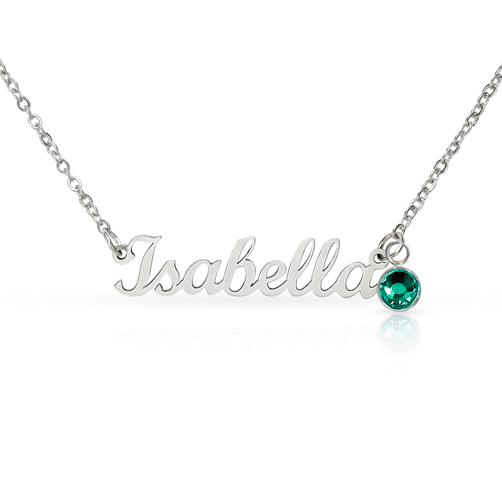 Get Your Customized Necklace With Your Birthstone Now!