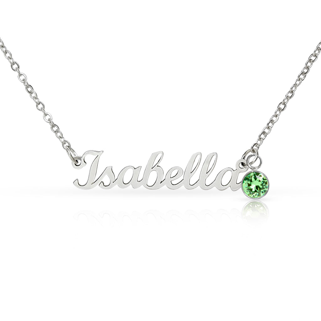 Get Your Customized Necklace With Your Birthstone Now!