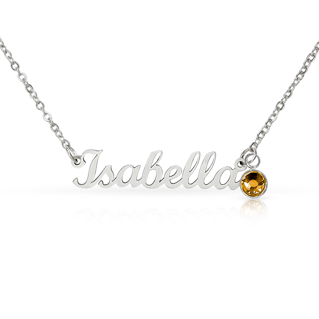 Get Your Customized Necklace With Your Birthstone Now!