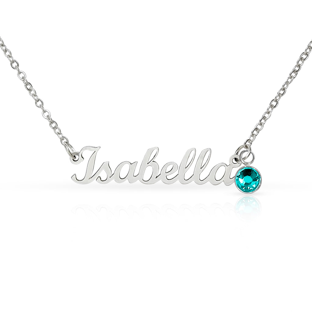 Get Your Customized Necklace With Your Birthstone Now!