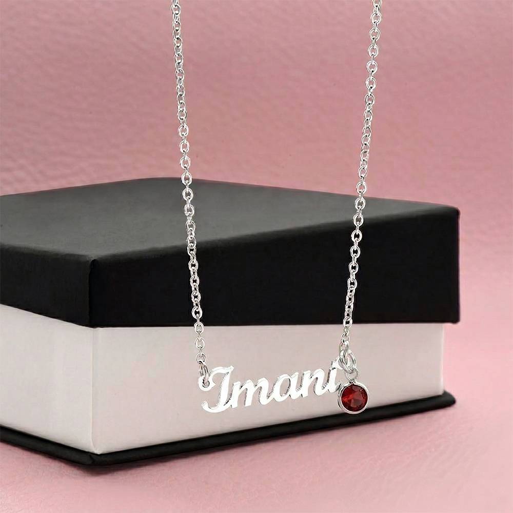 Get Your Customized Necklace With Your Birthstone Now!