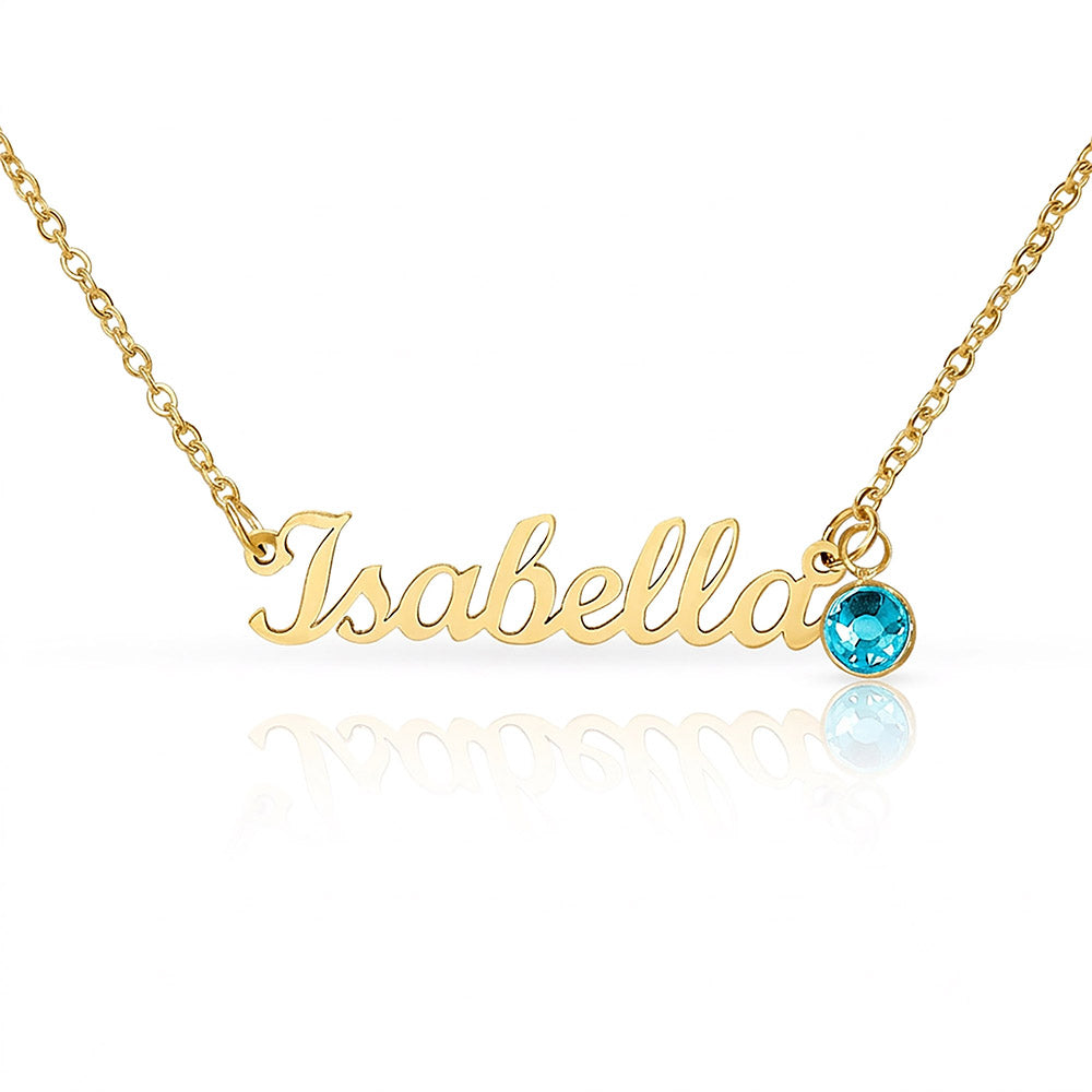 Get Your Customized Necklace With Your Birthstone Now!