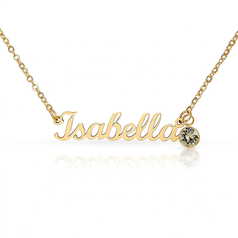 Get Your Customized Necklace With Your Birthstone Now!