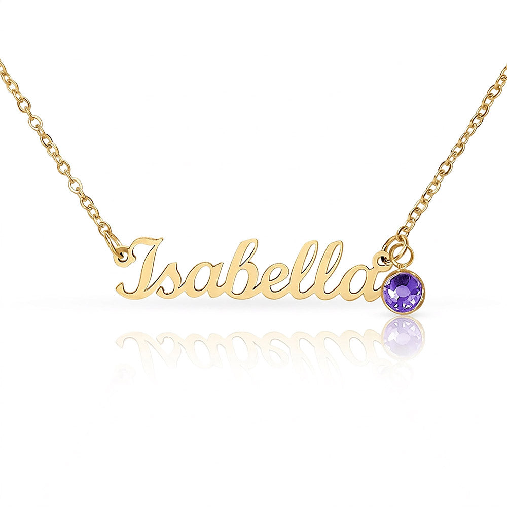 Get Your Customized Necklace With Your Birthstone Now!