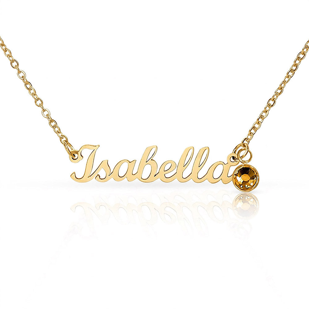 Get Your Customized Necklace With Your Birthstone Now!