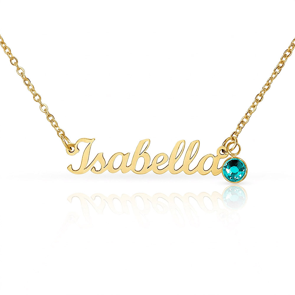 Get Your Customized Necklace With Your Birthstone Now!