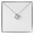 14K White Gold Beautiful Necklace.