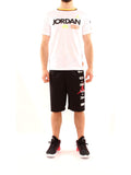 Jordan Boys Shorts (Big Kids) Black MD (10-12 Big Kid)