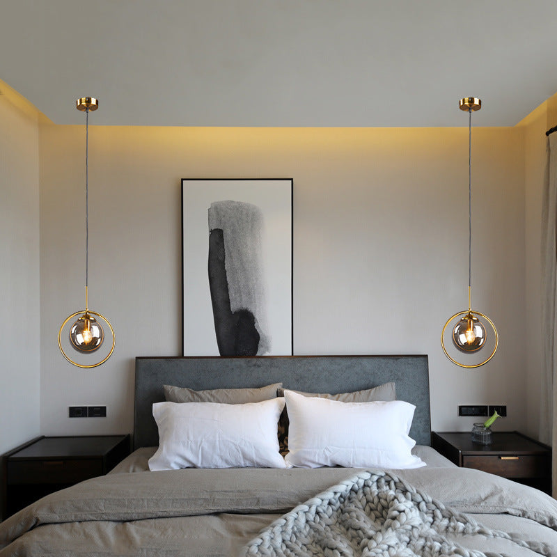 Nordic Modern Minimalist Glass Pendant Light